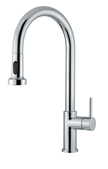 Mitigeur évier Torino, cuisine extractible, flexible cm 50 – Image 3