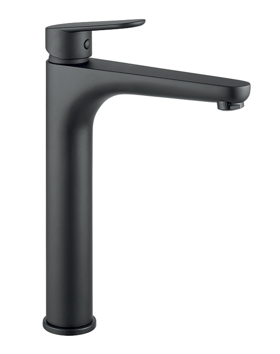 Mitigeur lavabo haut, bec long, vidage clic-clac, flex 70 cm
