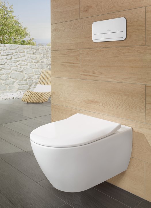 WC suspendu à fond creux, sans rebord "5614R5R1"